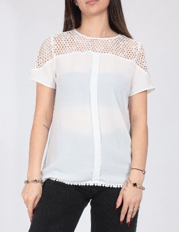 Bluza Zara, alb