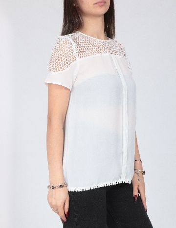 Bluza Zara, alb