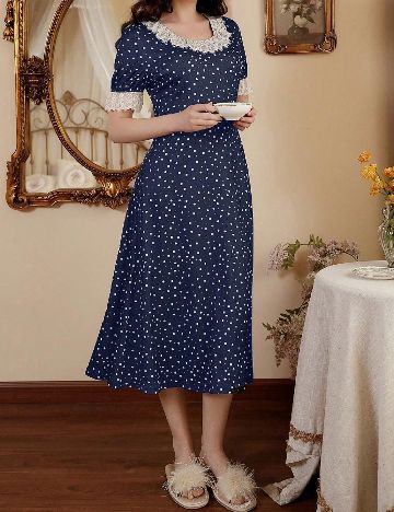 Rochie medie SHEIN, bleumarin