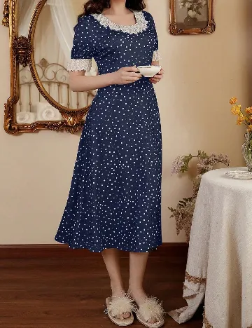 Rochie medie SHEIN, bleumarin