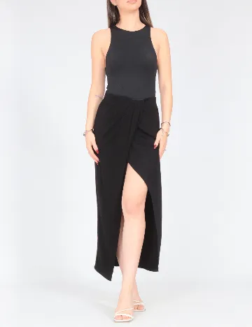 Fusta Bershka, negru