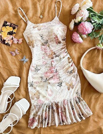Rochie scurta SHEIN, mix culori