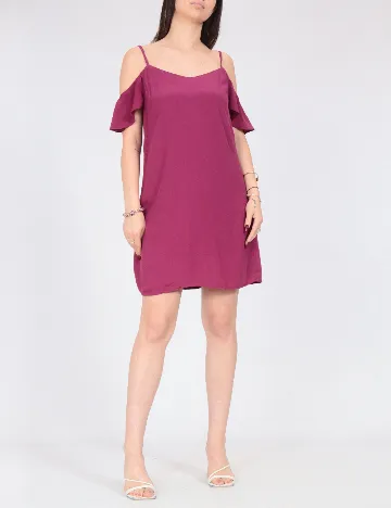 Rochie scurta Bershka, mov