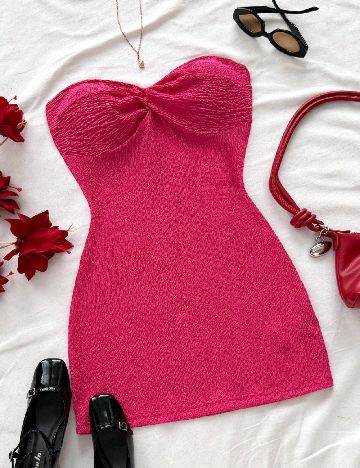 Rochie scurta SHEIN, roz