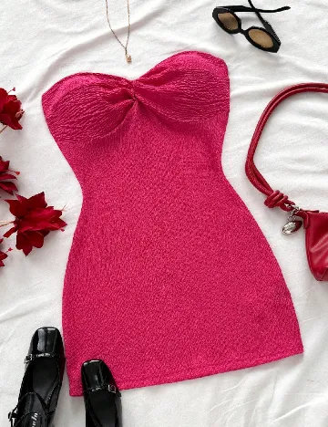 Rochie scurta SHEIN, roz
