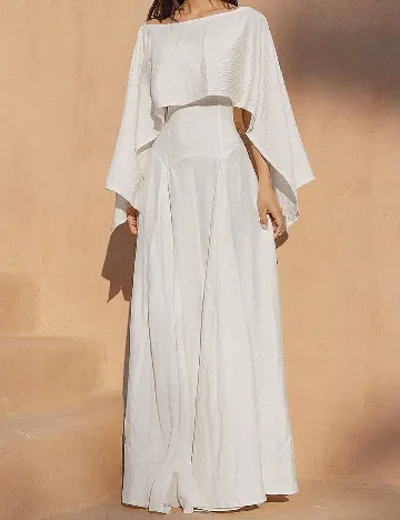 Rochie lunga SHEIN, alb