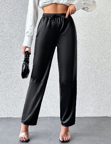 Pantaloni SHEIN, negru