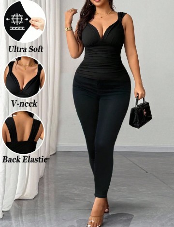 Maiou SHEIN CURVE, negru