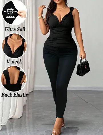 Maiou SHEIN CURVE, negru