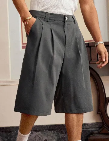 Pantaloni scurti SHEIN, gri
