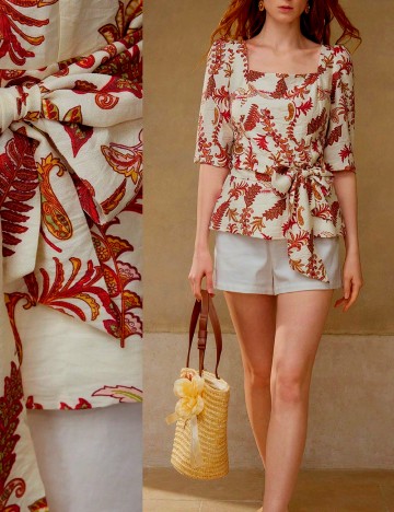 Bluza MOTF, crem