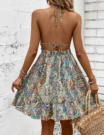 Rochie scurta SHEIN, mix culori