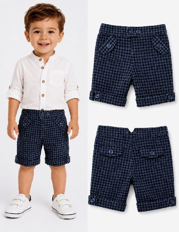 Pantaloni scurti Zara, albastru