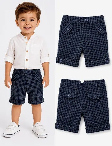 Pantaloni scurti Zara, albastru