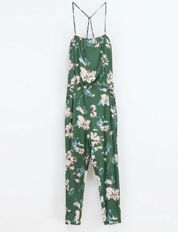 Salopeta Zara, floral print