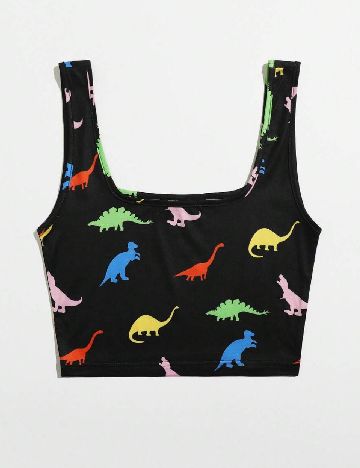 Top SHEIN, negru
