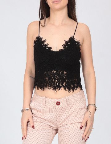 Top Zara, negru