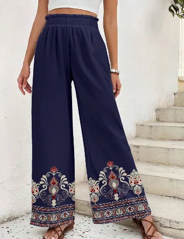 Pantaloni SHEIN, bleumarin