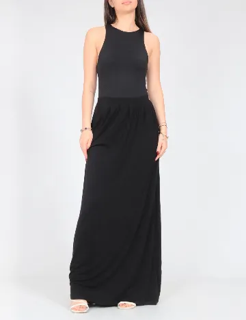 Fusta Pull&Bear, negru