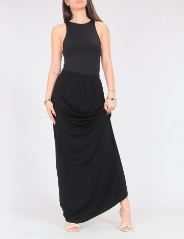 Fusta Pull&Bear, negru