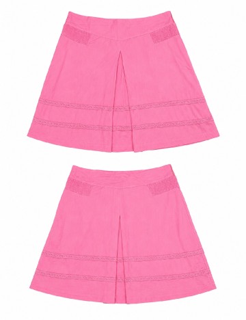 Fusta Pull&Bear, roz