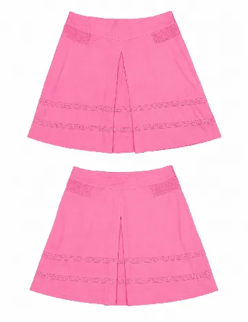 Fusta Pull&Bear, roz