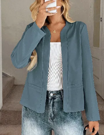 Blazer SHEIN, albastru