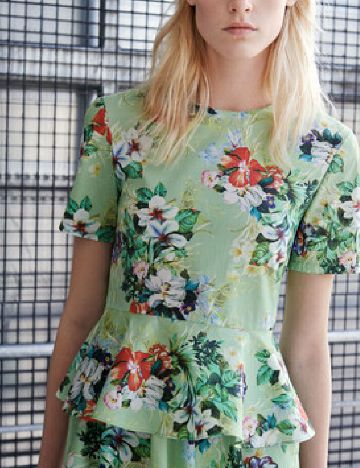 Bluza Zara, floral print