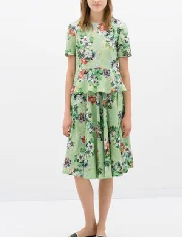 Bluza Zara, floral print