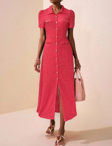 Rochie lunga SHEIN, roz