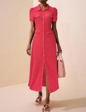 Rochie lunga SHEIN, roz
