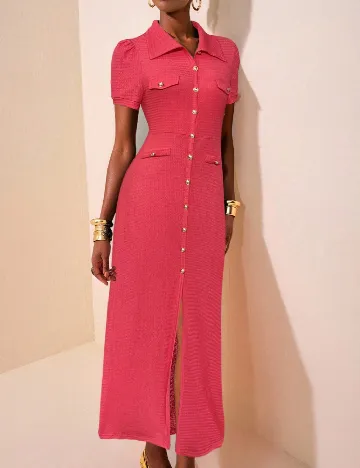 Rochie lunga SHEIN, roz