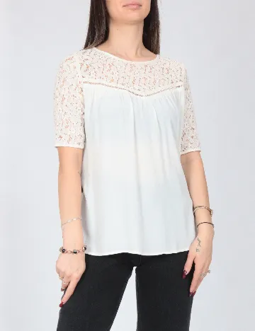 Bluza Zara, alb