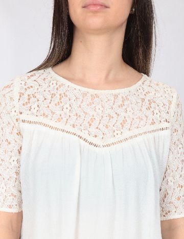 Bluza Zara, alb