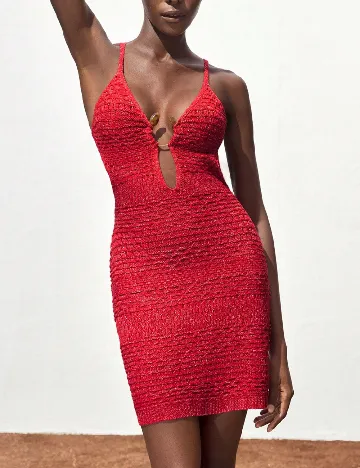 Rochie scurta SHEIN, rosu