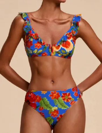Costum de baie SHEIN, mix culori