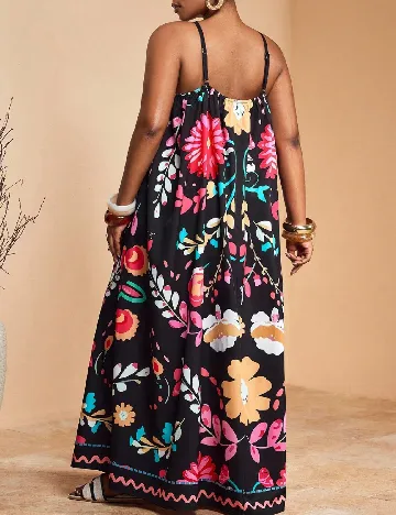 Rochie lunga SHEIN CURVE, negru