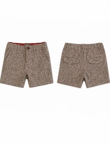 Pantaloni scurti Zara, maro