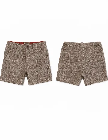 Pantaloni scurti Zara, maro