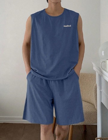 Pijama Dazy, albastru