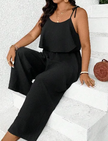 Salopeta SHEIN CURVE, negru