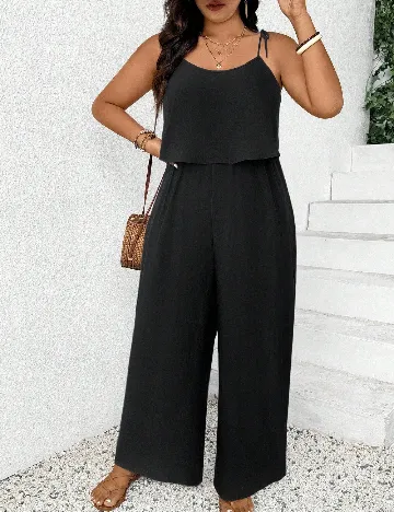 Salopeta SHEIN CURVE, negru