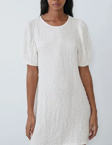 Rochie scurta Zara, alb