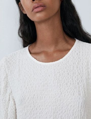 Rochie scurta Zara, alb