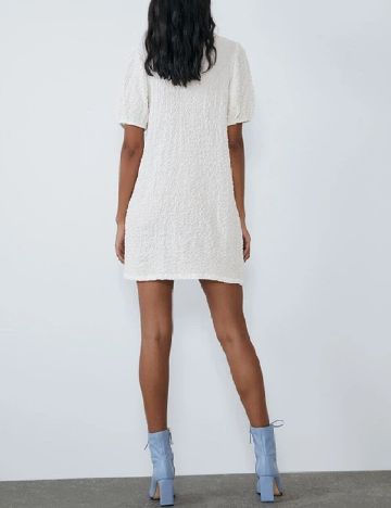 Rochie scurta Zara, alb