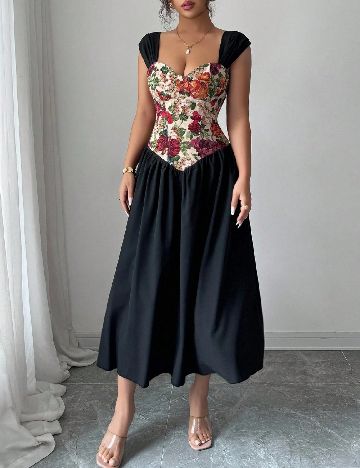 Rochie medie SHEIN, negru