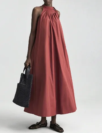 Rochie lunga SHEIN, maro