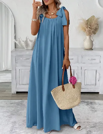 Rochie lunga SHEIN, albastru
