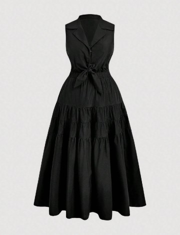Rochie lunga SHEIN CURVE, negru