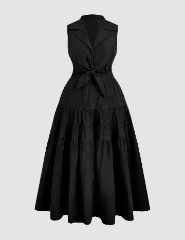 Rochie lunga SHEIN CURVE, negru